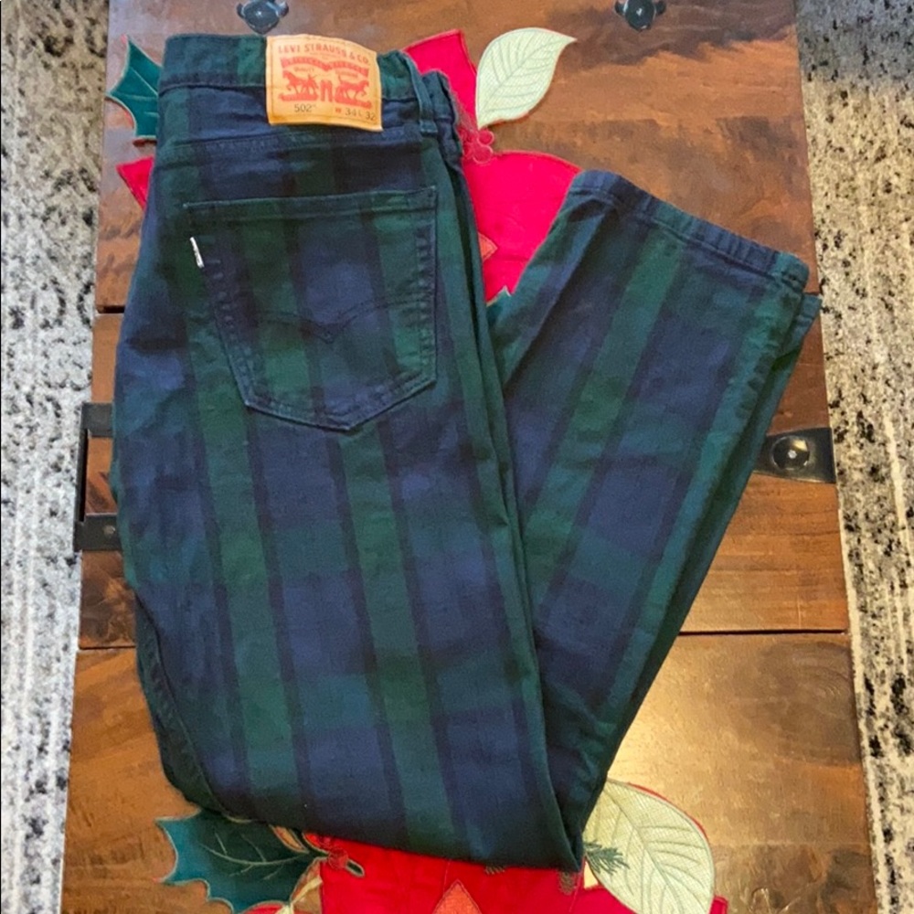 Levi’s 502 Check Jeans
